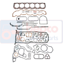 FULL GASKET SET , John Deere, 50 - 4050, Engine and components, Gasket, Full gasket set, AR100638, AR87750, AR96202, RE524395, RG27872, , FULL GASKET SET , 26/70-157, AR100638, AR87750, AR96202, RE524395, RG27872, , 0.00 kg