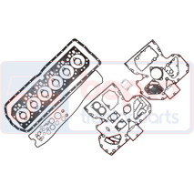 FULL GASKET SET , John Deere, 7010 - 7810 (Brasil), Engine and components, Gasket, Full gasket set, RE501456, RE526965, RE66087, , FULL GASKET SET , 26/70-306, RE501456, RE526965, RE66087, , 1.40 kg