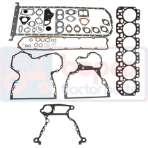 FULL GASKET SET , John Deere, 50 - 3350 (Deutschland), Engine and components, Gasket, Full gasket set, RE18684, RE19789, RE37496, RE38860, RE44575, RE527027, , FULL GASKET SET , 26/70-46, RE18684, RE19789, RE37496, RE38860, RE44575, RE527027, , 1.08 kg