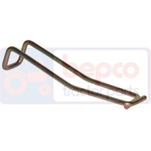 SPRING CLIP , John Deere, Linkage and lifting, Link rod, Handle, T32077, , SPRING CLIP , 26/700-14S, T32077, , 0.17 kg