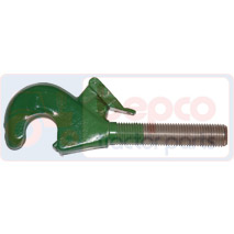 HOOK (RIGHT) , Linkage, Linkage and lifting, Link rod, Quick hitch, AL69340, T32196, , HOOK (RIGHT) , 26/701-7, AL69340, T32196, , 3.16 kg