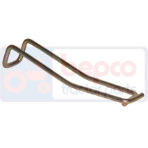 SPRING CLIP , John Deere, 40 - 1640 (Espana), Linkage and lifting, Link rod, Handle, , SPRING CLIP , 26/702-6S, , 0.19 kg