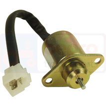 SOLENOID FUEL SHUTOFF , Kubota, Supply and injection, Accessories, Stop soleno�ds, 1661660010, 1661660013, , SOLENOID FUEL SHUTOFF , 43/7101-32, 1661660010, 1661660013, , 0.35 kg