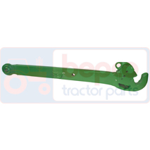 ARM , John Deere, 6020 - 6420 (USA), Linkage and lifting, Lower link arm, Lifting arm, AL163906, DE18459, , ARM , 26/712-30, AL163906, DE18459, , 20.00 kg