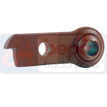 BALL END RH, Massey Ferguson, 300 - 390, Linkage and lifting, Lower link arm, Lower link arm end, 184461M92, , BALL END RH, 30/713-3, 184461M92, , 1.78 kg