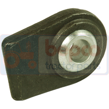 WELD ON END, Case-IH, 46 - 1026, Aizmugurējā uzkare, Apakšējās uzkares rokas, Rokas gals (ābols) parastais, , WELD ON END, 68/715-7, , 1.47 kg