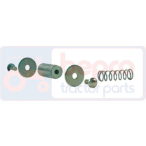 FITTING KIT , Massey Ferguson, 300 - 365, Linkage and lifting, Lower link arm, Automatic hook repair kit, 188148M1, 188359M1, 353957X1, 491105M1, , FITTING KIT , 30/716-5, 188148M1, 188359M1, 353957X1, 491105M1, , 0.07 kg