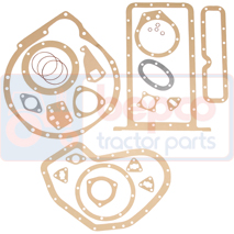 BOTTOM GASKET SET , Massey Ferguson, Engine and components, Gasket, Bottom gasket set, 894916M91, B1003, , BOTTOM GASKET SET , 30/72-1, 894916M91, B1003, , 0.17 kg