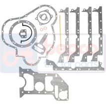 BOTTOM GASKET SET , Massey Ferguson, 4200 - 4215, Engine and components, Gasket, Bottom gasket set, 4222760M91, U5LB0304, , BOTTOM GASKET SET , 30/72-105, 4222760M91, U5LB0304, , 0.15 kg