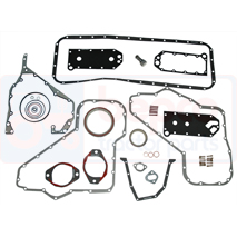 BOTTOM BLĪVE  SET, Case-IH, 8900 - 8940, Dzinējs un tā sastāvdaļas, Blīves, Dzinēja apakšējās daļas blīvju komplekts, A77839, A77855, A77857, , BOTTOM BLĪVE  SET, 25/72-144, A77839, A77855, A77857, , 1.55 kg