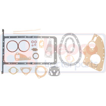 BOTTOM GASKET SET , Massey Ferguson, TE20 - TEA20, Engine and components, Gasket, Bottom gasket set, 894915M91, , BOTTOM GASKET SET , 30/72-19, 894915M91, , 0.18 kg