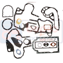 BOTTOM GASKET SET , Case-IH, Classique - 354, Engine and components, Gasket, Bottom gasket set, B1036, , BOTTOM GASKET SET , 25/72-33, B1036, , 0.31 kg