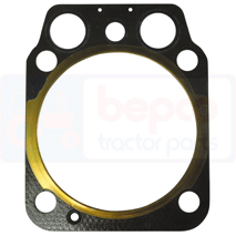 CYLINDER HEAD GASKET THICKNESS 1.4MM, Hurlimann, XT - XT105, Engine and components, Gasket, Gasket, 001591910, , CYLINDER HEAD GASKET THICKNESS 1.4MM, 29/73-427, 001591910, , 0.04 kg