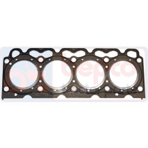 CYLINDER HEAD GASKET 1,60MM 2 HOLES, Deutz, Engine and components, Gasket, Gasket, 04176121, , CYLINDER HEAD GASKET 1,60MM 2 HOLES, 21/73-507, 04176121, , 0.30 kg