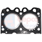 CYLINDER HEAD GASKET 1,70MM 3 HOLES, Deutz, Engine - F2L1011F, Engine and components, Gasket, Gasket