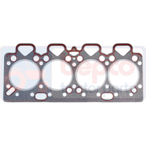 CYLINDER HEAD GASKET , New Holland, Engine and components, Gasket, Gasket, 3637341M1, 3638358M1, 36812352, 3681E018, 3681E036, 4222500M1, , CYLINDER HEAD GASKET , 30/73-52, 3637341M1, 3638358M1, 36812352, 3681E018, 3681E036, 4222500M1, , 0.34 kg