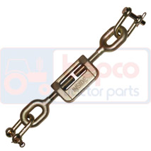 CHAIN STABILISER , John Deere, 30 - 1030OU, Linkage and lifting, Stabiliser, Chain stabiliser, L31089, L62236, L62237, L62240, , CHAIN STABILISER , 26/740-10, L31089, L62236, L62237, L62240, , 2.76 kg