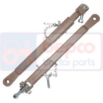 STABILISERS , Massey Ferguson, Linkage and lifting, Stabiliser, Telescopic stabiliser, , STABILISERS , 30/740-50K, , 11.50 kg