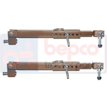 STABILISER KIT , David Brown, Linkage and lifting, Stabiliser, Telescopic stabiliser, , STABILISER KIT , 20/740-81K, , 11.50 kg