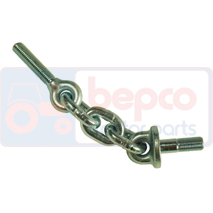 STABILISER CHAIN , Fiat, 56 - 55-56, Linkage and lifting, Stabiliser, Chain, 10517374, 567868, 588829, 595165, , STABILISER CHAIN , 23/743-10, 10517374, 567868, 588829, 595165, , 0.97 kg