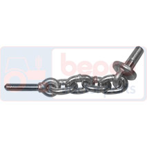 STABILISER CHAIN , Fiat, Linkage and lifting, Stabiliser, Chain, 595048, , STABILISER CHAIN , 23/743-11, 595048, , 1.09 kg