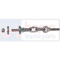 CHAIN , Ford, Linkage and lifting, Stabiliser, Chain, 81813828, 83934248, C5NNA946T, E2NNA946AA, , CHAIN , 24/743-4, 81813828, 83934248, C5NNA946T, E2NNA946AA, , 1.49 kg