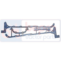 SUMP GASKET , Case-IH, MX - MX90C, Engine and components, Gasket, Sump gasket, 291981A1, 3118272R1, , SUMP GASKET , 25/75-135, 291981A1, 3118272R1, , 0.00 kg