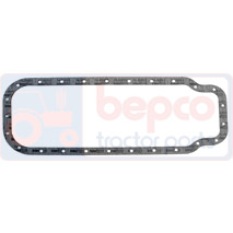 SUMP GASKET , Renault / Claas, 50 - 58-32, Engine and components, Gasket, Sump gasket, 6005010342, 7701002123, , SUMP GASKET , 28/75-160, 6005010342, 7701002123, , 0.00 kg