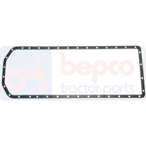 SUMP GASKET , Renault / Claas, Axion 800 - Axion 840, Engine and components, Gasket, Sump gasket, 6005026666, , SUMP GASKET , 28/75-165, 6005026666, , 0.00 kg