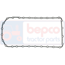 SUMP GASKET , John Deere, 5000 - 5500N (Europe), Engine and components, Gasket, Sump gasket, R119360, T20061, T24535, , SUMP GASKET , 26/75-42, R119360, T20061, T24535, , 0.01 kg