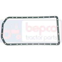 SUMP GASKET , John Deere, 3010 - 3210, Engine and components, Gasket, Sump gasket, R49515, R97342, , SUMP GASKET , 26/75-43, R49515, R97342, , 0.06 kg