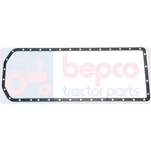 SUMP GASKET , John Deere, 6005 - 6615 (Brasil), Engine and components, Gasket, Sump gasket, R56933, R97344, , SUMP GASKET , 26/75-45, R56933, R97344, , 0.08 kg