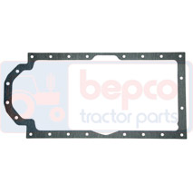 SUMP GASKET , Case-IH, 95 - 495XL, Engine and components, Gasket, Sump gasket, 3055161R3, 3055161R4, , SUMP GASKET , 25/75-49, 3055161R3, 3055161R4, , 0.01 kg