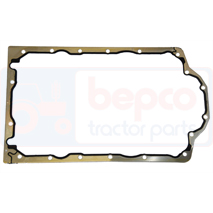 SUMP GASKET , Massey Ferguson, Engine and components, Gasket, Sump gasket, 3681K038, 4225271M1, , SUMP GASKET , 30/75-606, 3681K038, 4225271M1, , 0.22 kg