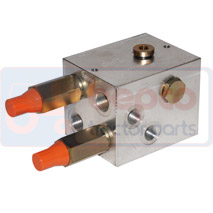 VALVE DE SECURITE , Merlo, distribution-couplers-screw jacks, Hydraulic distributors, Miscelleanous feeders, 036548, M036548, , VALVE DE SECURITE , 42/7611-16, 036548, M036548, , 4.00 kg