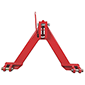 LINKAGE TRIANGLE (TRACTOR SIDE) CAT 3 - 950MM - 80 TO 225 CV, Linkage, Linkage and lifting, Linkage triangle, Linkage triangle (tractor side)