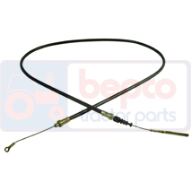 LIFT CABLE, New Holland, Aizmugurējā uzkare, Apakšējās uzkares rokas, Uzkares trosītes, 5155404, 5172116, , LIFT CABLE, 54/773-10, 5155404, 5172116, , 0.35 kg