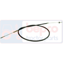 CABLE , Fiat, Winner - F140, Linkage and lifting, Lower link arm, Hitch cable, 5156007, , CABLE , 23/774-10, 5156007, , 0.25 kg