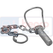 LINCH PIN 19MM , Fiat, Linkage and lifting, Miscellaneous accessories, Locking pin tube, 5105520, , LINCH PIN 19MM , 23/780-6, 5105520, , 0.00 kg