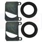 REPAIR KIT , Deutz, Dxab - Dxab 85, Brakes, Dry pad brake, Clamp, repair kit and ring