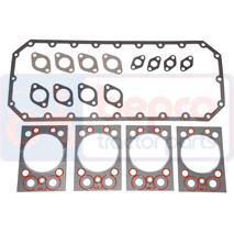 GASKET SET , Zetor, Engine and components, Gasket, Gaskets, 79110097, , GASKET SET , 37/79110097, 79110097, , 0.52 kg