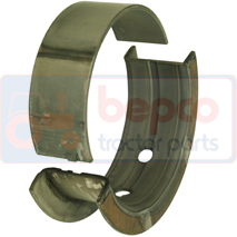 MAIN BEARING PAIR , Case-IH, 2100 - 2144, Engine and components, Crankshaft and Flywheel, Landing Pad, A77406, A77896, , MAIN BEARING PAIR , 25/8-13, A77406, A77896, , 0.22 kg