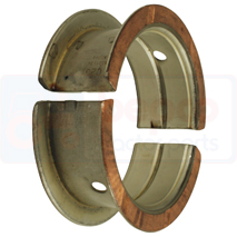 MAIN BEARING PAIR 0.020''-0.51mm, Renault / Claas, Ceres - Ceres 310, Engine and components, Crankshaft and Flywheel, Landing Pad, , MAIN BEARING PAIR 0.020''-0.51mm, 28/8-241B, , 0.00 kg