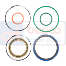 SEAL KIT , JCB, 528 - 528S (AR), distribution-couplers-screw jacks, Cylinder seals, Others joints and coamings, 99100110, , SEAL KIT , 45/801-3, 99100110, , 0.11 kg