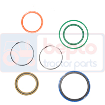 SEAL KIT , JCB, 540 - 540-70LE Sway (AK), distribution-couplers-screw jacks, Cylinder seals, Others joints and coamings, 99100105, , SEAL KIT , 45/802-3, 99100105, , 0.04 kg