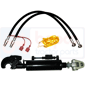 HYDRAULIC TOP LINK - SWIVELLING/ QUICK HITCH CAT 3/3, Linkage, Linkage and lifting, Link rod, Hydraulic top link (Swivelling/Quick hitch)