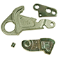 WELD-ON AUTOMATIC HOOK , Linkage, Linkage and lifting, Lower link arm, Automatic hook repair kit