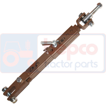 TELESCOPIC STABILIZER BAR , Linkage, Linkage and lifting, Stabiliser, Telescopic stabiliser, , TELESCOPIC STABILIZER BAR , 68/8131-022, , 5.44 kg