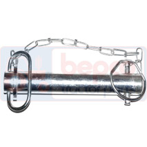 TOWING BALL HIT 37,5x190mm, Linkage, Linkage and lifting, Miscellaneous accessories, Ball hitch pin, towing ball hitch, hitch pin, , TOWING BALL HIT 37,5x190mm, 68/8141-380, , 2.06 kg