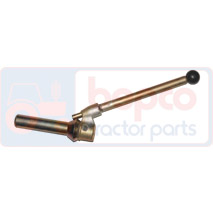 TOWING BALL HIT 31x154 mm, Linkage, Linkage and lifting, Miscellaneous accessories, Ball hitch pin, towing ball hitch, hitch pin, , TOWING BALL HIT 31x154 mm, 68/8142-320, , 2.14 kg